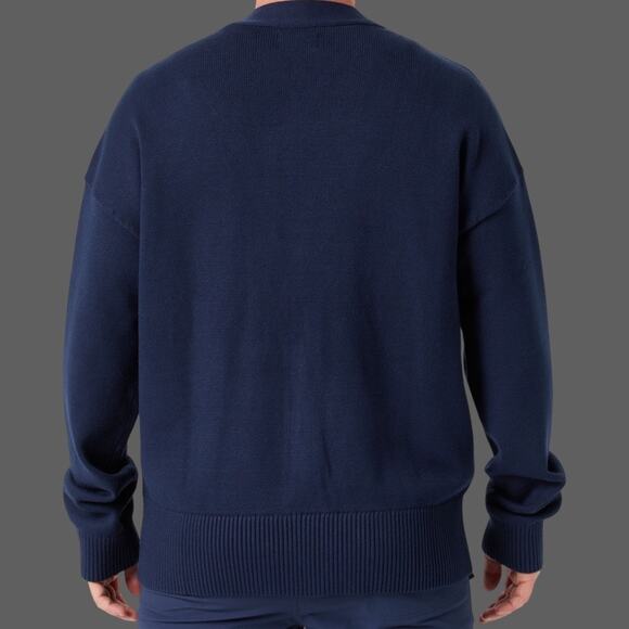 Fila Casa Baseline Cardigan Navy Blue Size Men XL NWT $150 MSRP Unisex - Picture 9 of 9